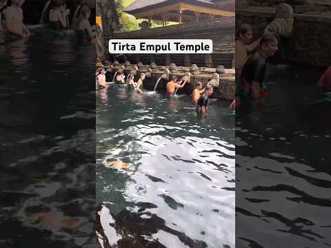 Hindu Balinese Water Temple #TirtaEmpulTemple #Bali #indonesia #temple #shorts #shortvideo #melukat