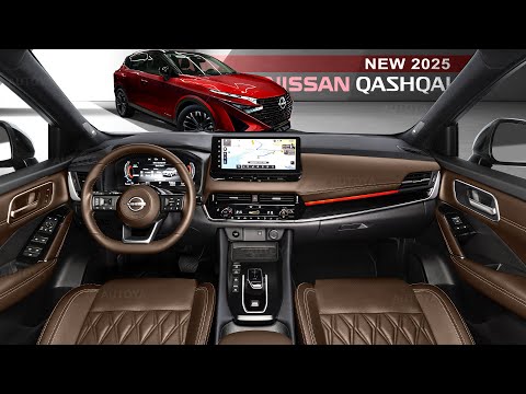 Nissan Qashqai 2025 Facelift - OFFICIAL Teaser and INTERIOR Preview