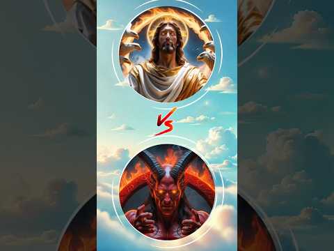 Jesus Vs Satan! Subcribe if you choose God #jesus #god #jesuschrist #jesusvssatan #jesusvsdevil