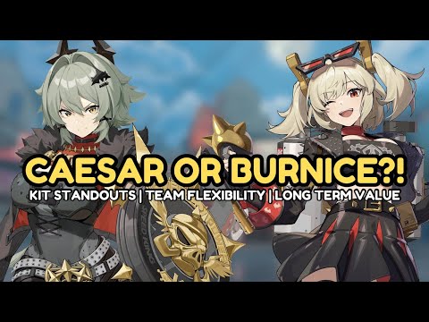 Caesar Or Burnice?! Which BROKEN Character Should You Pick Up?! | Zenless Zone Zero