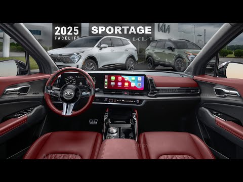 Refreshed 2025 Kia Sportage - INTERIOR Preview