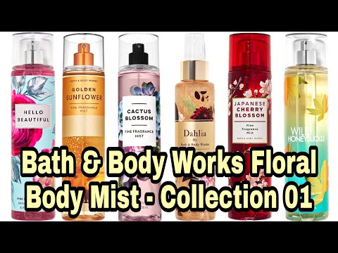 Bath & Body Works Long-Lasting Floral Fragrance Perfumes/Mist -Part 1 (best perfumes for women 2021)