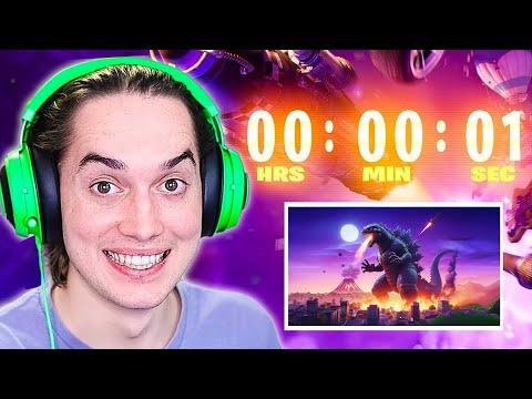 The Godzilla LIVE EVENT Challenge in Fortnite!