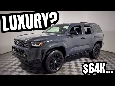 Closer Look at the 2025 Toyota 4Runner Platinum