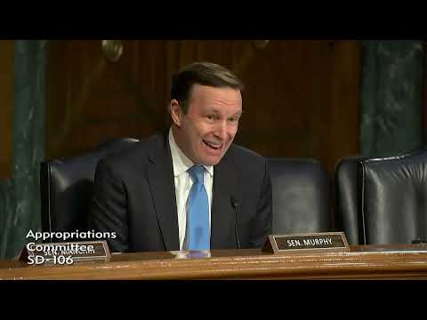 Senator Murphy Discusses Israel and Ukraine Funding with Secretaries Blinken and Austin