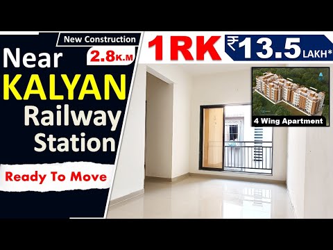 Affordable 1RK / 1BHK In Kalyan @13.5 Lakhs* | Ready To Move | Near Railway Station | Unique Homes