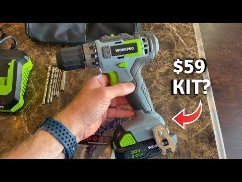 Worth it? Workpro 20V Drill Driver Kit Reviewed