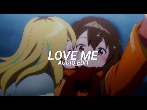 love me - justin bieber [edit audio]