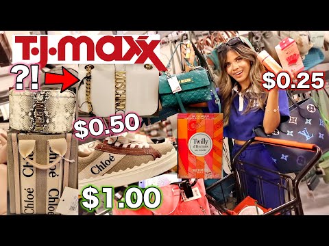 LUXURY SHOPPING AT TJMAXX! Chanel, Prada Louis Vuitton, Gucci & MORE!