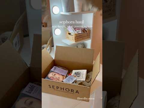 sephora haul #sephora #sephorahaul #haul #makeup #makeuphaul #shoppinghaul #unboxing #aesthetic #fyp