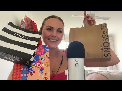 ASMR customs and another haul 😋💕