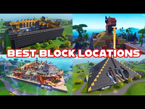 Revisiting Fortnite's BEST BLOCK LOCATIONS of ALL TIME