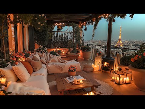 Cozy Parisian Nights 🌙 | Relaxing Jazz Instrumentals for Sleep, Study & Stress Relief