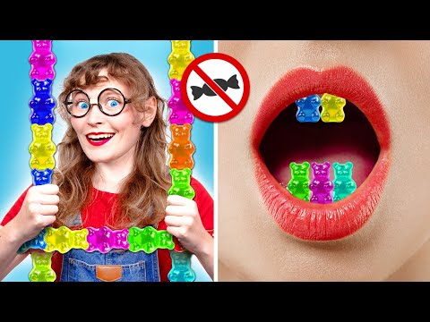 Brother Vs Sister in Jail | How to Sneak Snacks into Jail Funny Situations by Crafty Hacks