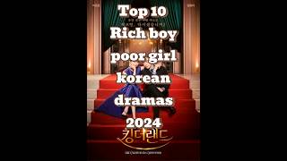 Top 10 rich boy poor girl korean movies #kdrama #shortvideo #movie #koreandrama