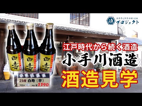 【小手川酒造】特別公開！安政2年創業の老舗酒蔵で焼酎づくり見学