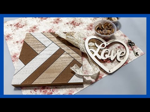 Neutral Valentine Decor || Valentine DIY || Just 1 Quick Craft