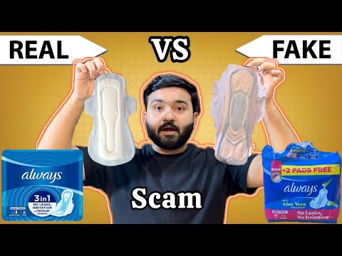 Always Maxi Pads Real VS Fake Review