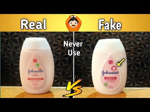 Johnson's Baby Lotion Real V/S Fake Johnson's Baby Lotion