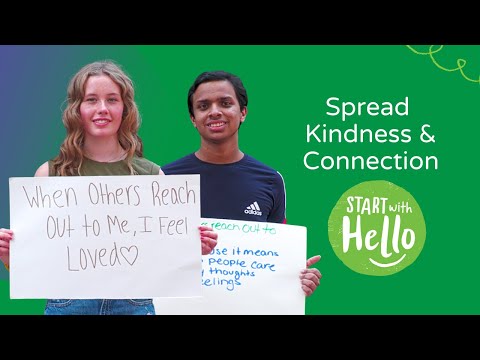 Spread Kindness and Connection: Join Us as We Start with Hello! | Sandy Hook Promise