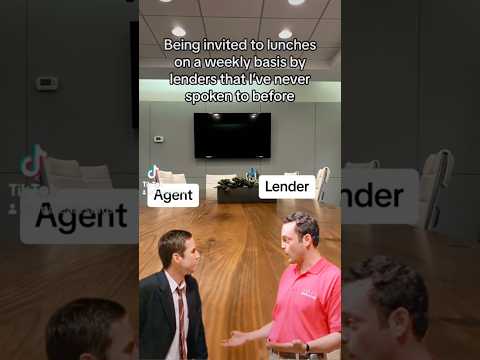 Lenders and agents #realestate #mortgage