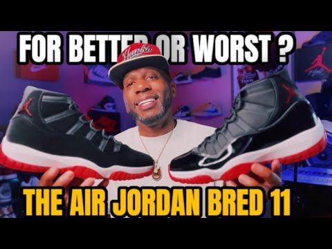 THE AIR JORDAN  11 BRED VS THE VELVET !! ARE THE OG RETROS REALLY THAT MUCH BETTER  ? 🤔