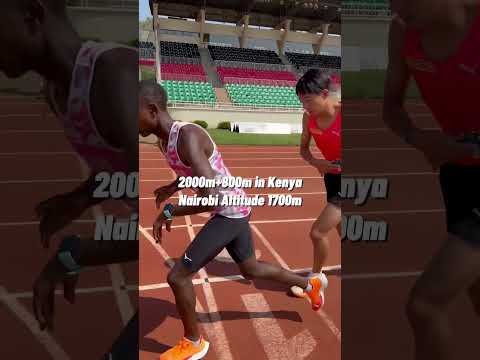 【ケニア合宿】田中希実選手のパリオリンピック前ケニア合宿に密着！標高1700mで2000m+800mインターバル！#running #kenya #athletics