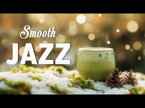 Winter Jazz Cafe ☕ Happy Morning Coffee Jazz Music and Smooth Bossa Nova Piano for the Working Mood