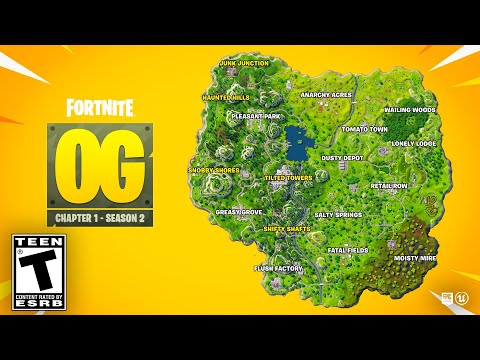 NEW *SEASON 2* OG MAP LEAKED! (Fortnite)