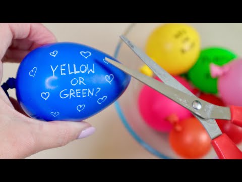 BALLOON POPPING - GUESS THE COLOR INSIDE Challenge