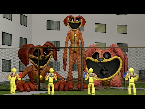 Surviving All DOGDAY Chase, Poppy Playtime 3 | Garry's Mod