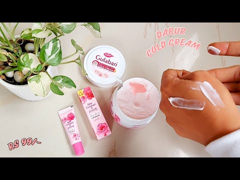 Dabur Gulabari Cold Cream Review | Free Lip Balm Included | Gulabari Cold Cream