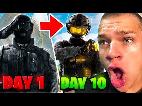 I Spent 10 Days Learning Rainbow Six Siege as a Beginner *JYNXZI REACTS*