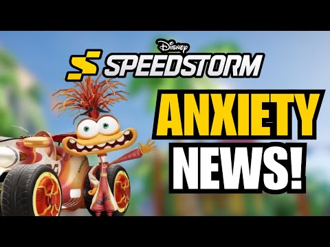 First Look at ANXIETY In Disney Speedstorm! | Release Date Teaser, Unique Ability & More