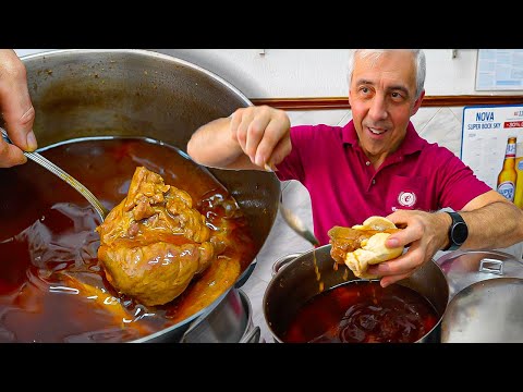 Portuguese Street Food 🇵🇹 HEART ATTACK Sandwich Tour & Seafood BBQ in Porto, Portugal!