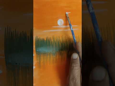 Landscape painting #shorts #shorts