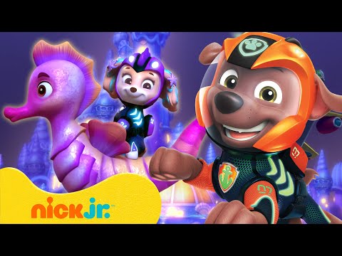 PAW Patrol Mer-Pup Rescues! #2 w/ Coral & Zuma | 10 Minutes | Nick Jr.