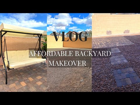 AFFORDABLE BACKYARD MAKEOVER | Las Vegas New Build Home