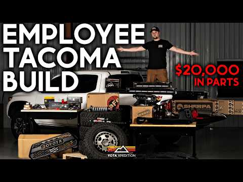 Building Our Employees Tacoma With $20000 In Parts!