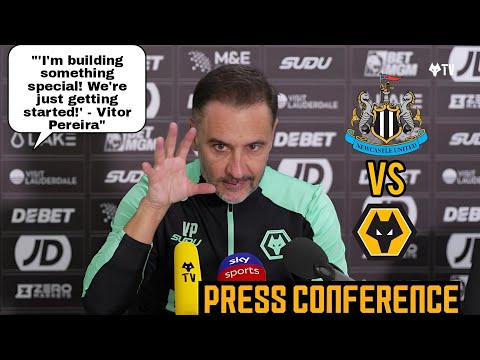 VITOR PEREIRA: 'IT IS MY INTENTION To Build SOMETHING STRONG Here! Wolves V Newcastle PRESSCONFERENC