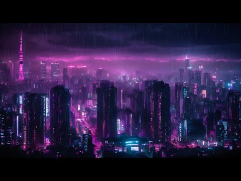 rainy night in tokyo ☔️ relaxing lofi beats [chill music for sleep/work/study]