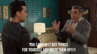 Is this a write off? Scene from Schitt's Creek