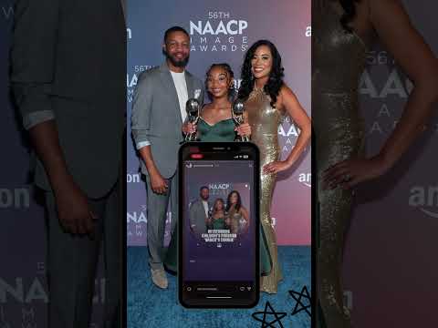 Thank you to the NAACP Image Awards for an incredible experience! 💜✨#graciescorner