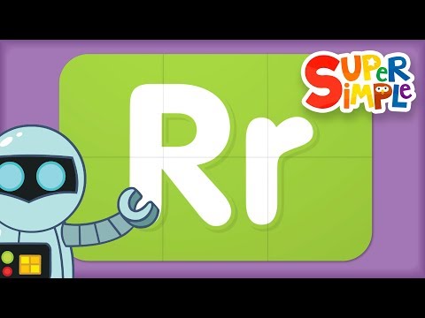 Learn Letter R | Turn And Learn ABCs | ​​🌈 Super Simple ABCs