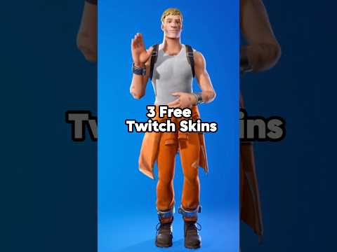 3 Free Twitch Skins #ad #fortnite #fortniteclips #gaming