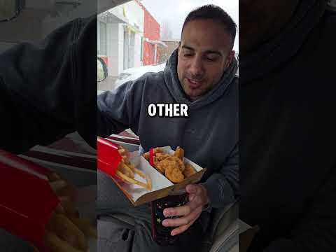 Easy McDonald's Car Food Hack  #funny #ebb #youtubeshorts #shorts