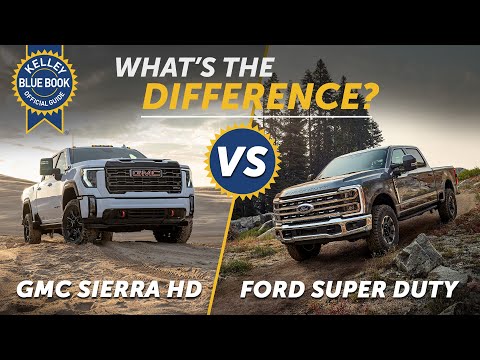 2024 GMC Sierra HD vs 2024 Ford Super Duty - What's The Difference?