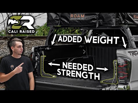 How To Reinforce Your Tacoma Bed With CaliRaisedLED Bed Stiffeners