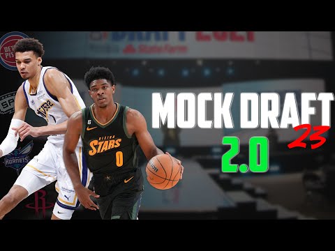 2023 NBA Mock Draft 2.0 | Pre March Madness!