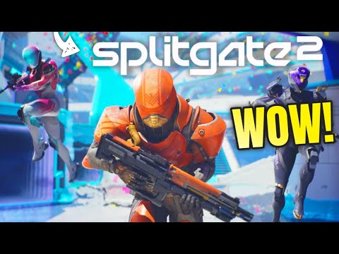 Splitgate 2 Looks Promising! (Splitgate Gameplay)